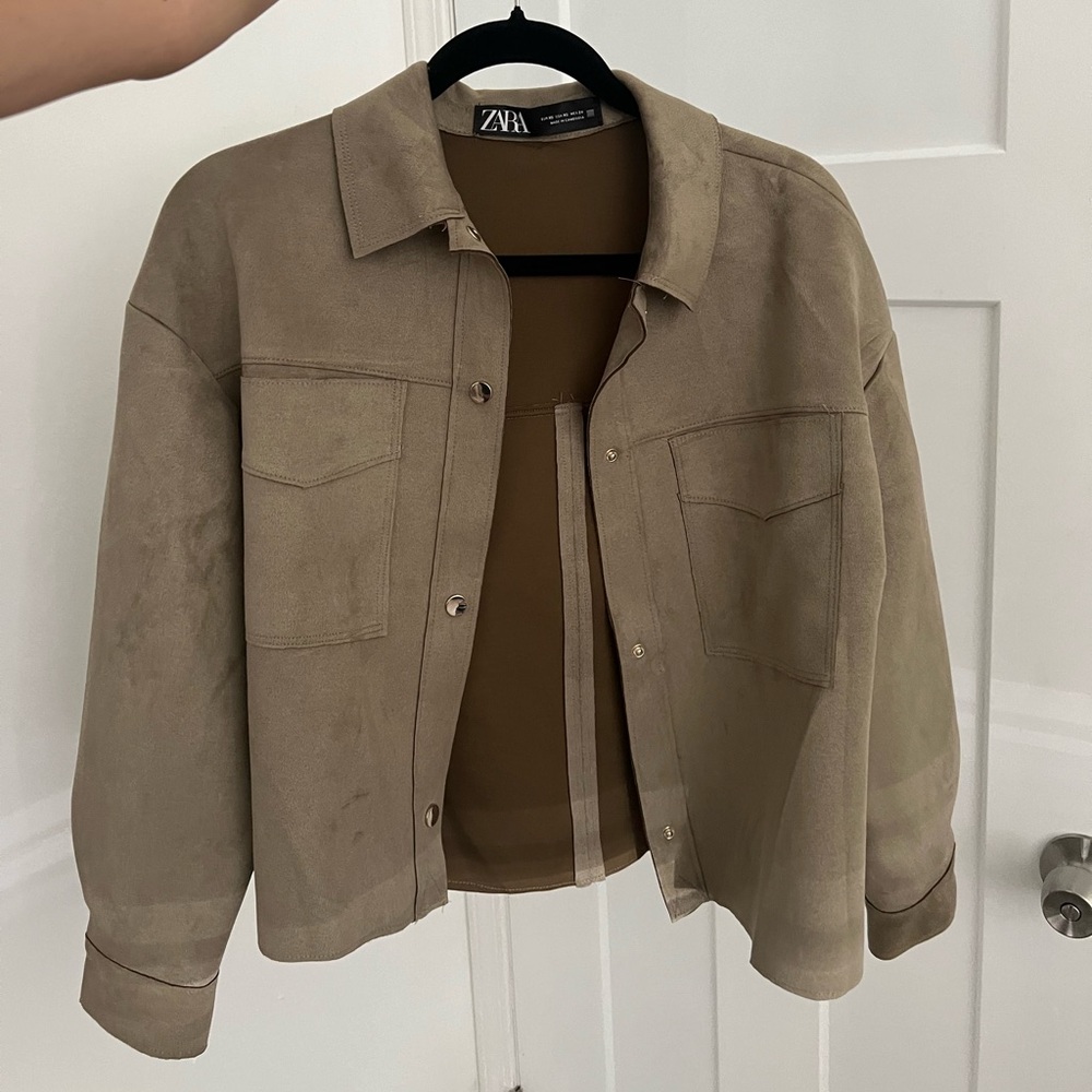 Zara Suede Jacket